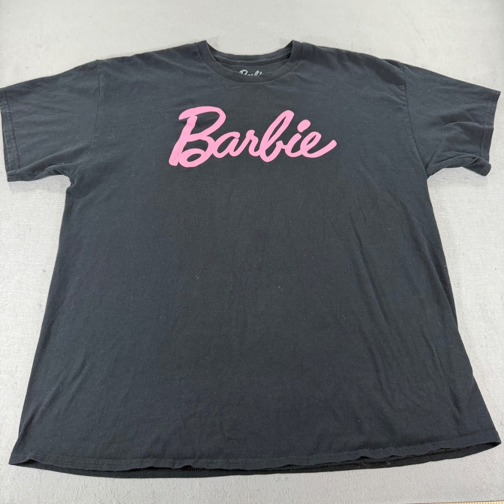 Streetwear Graphic Tee Black Pink Barbie Grunge‎ Skate Y2K Unisex